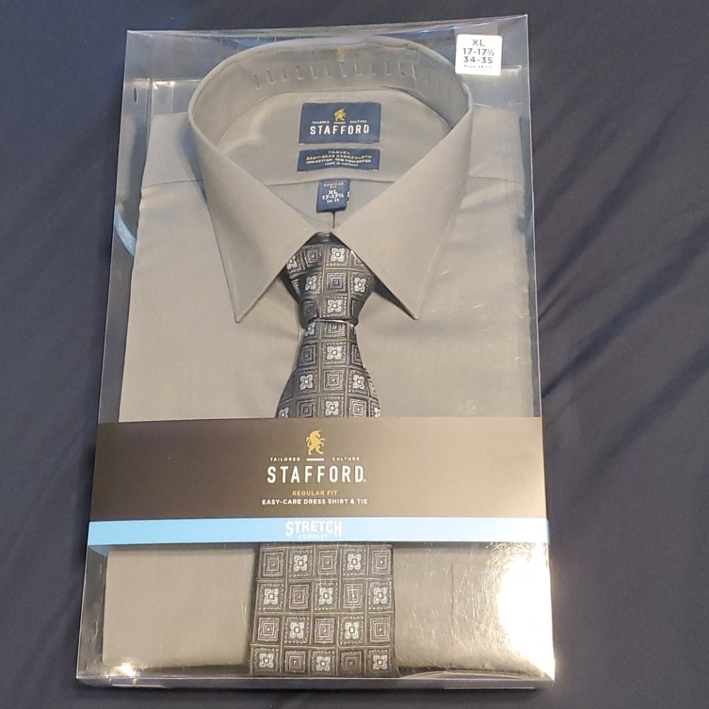 Dress shirt and tie combo